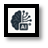 Symbol of half human brain and half electronic wire branches with letters AI indicating an Artificial Intelligence tip.